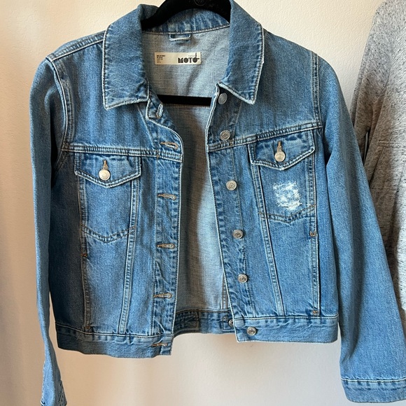 Topshop Jackets & Blazers - Topshop Women’s Denim Jacket Size 6